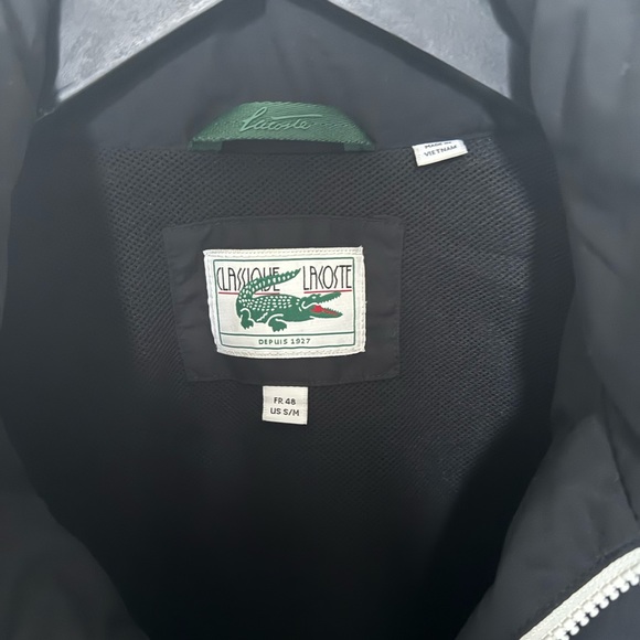 Lacoste Zip Up 💨 🌧️ Jacket (size men’s small, fits like a men’s medium ) - Picture 2 of 10
